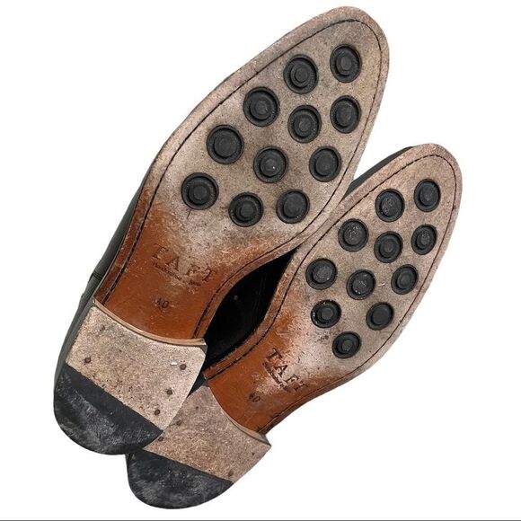 TAFT Men’s Leather Chelsea Ankle Boots Black 40 - Picture 13 of 16